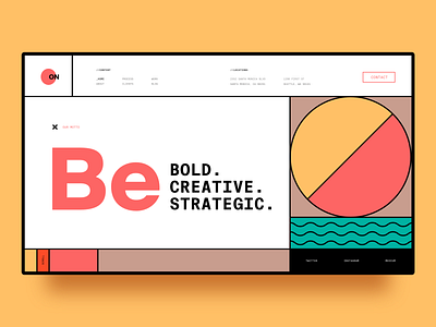 Design Studio - Landing Page by Darion Mitchell on Dribbble