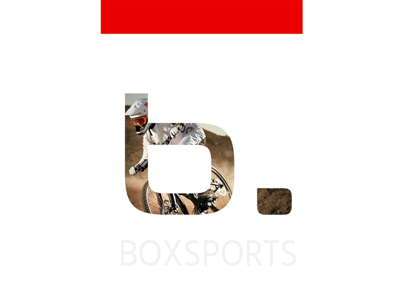 Boxsports Showcase branding graphic sport website