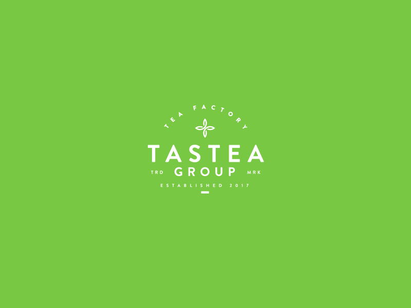 Tastea branding design graphic logo