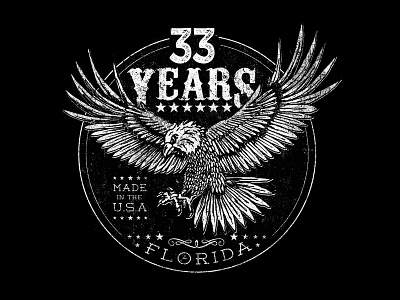 33 Years apparel band merch t shirt