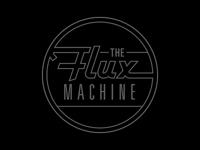 The Flux Machine apparel band merch lines shirt t shirt typography