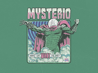 Mysterio apparel comic comic book shirt t shirt vintage