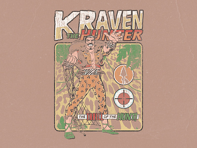 Kraven apparel comic comic book shirt t shirt vintage