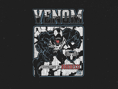 Venom apparel comic comic book shirt t shirt vintage