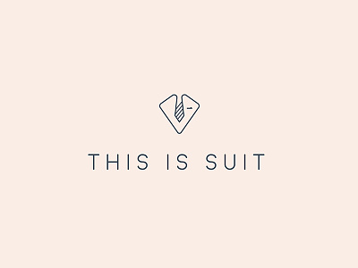 This Is Suit - opt 2 classy design logo man online shop store suit web