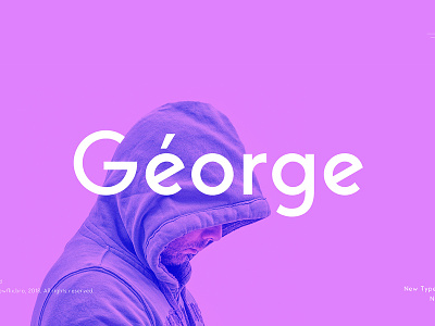 George Sans Geometric Font clean download font free geometric modern sans serif trend typography