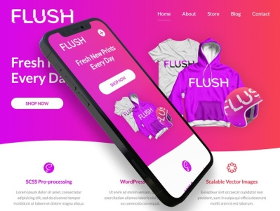 Theme-FLUSH branding ui