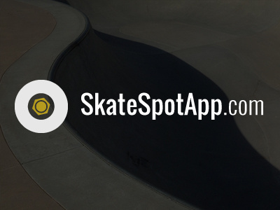 SkateSpotApp Logo logo typography