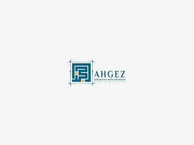 Ahgez Advanced Web Solutions Logo art branding creative design graphic ibrahim rady identity illustrator logo logodesign