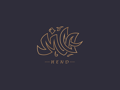 Hend | Logo Design branding creative ibrahim rady logo logodesign typography