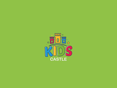 Kids Castle Logo Design branding creative design graphic ibrahim rady identity logo logodesign