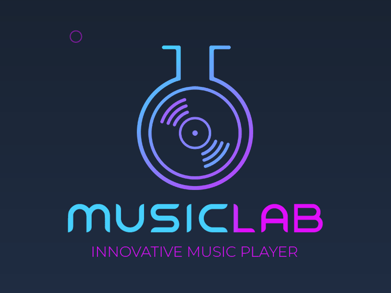 Music Lab adobe animation app branding design flat graphic graphicdesign illustrator logo photoshop typography ui ux web website