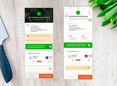 Order Dispatch successfully online Commerce Grocery Shopping branding buy classic clean design ecommerce ecommerce design flat grocery grocery shopping identity illustration minimal online shopping typography ui ux vegetables website