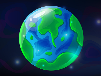 Planet Earth drawing earth illustration outerspace planet practice simple travel