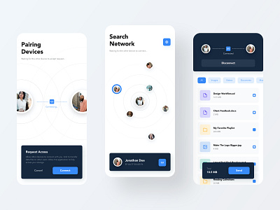 File Sharing adobe xd app concept design file file sharing interface madewithadobexd mobile ui ux