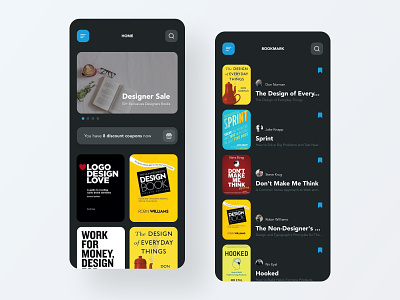 Let's Read #StayAtHome adobe xd app book book shop concept design interface madewithadobexd mobile ui ux