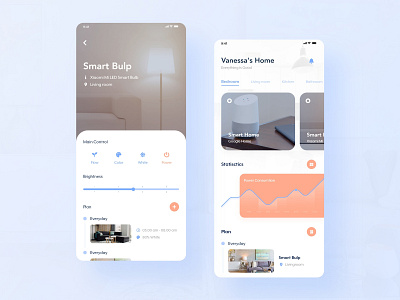 Smart Home Concept adobe xd android app concept design interface ios mobile mockup smarthome ui ux
