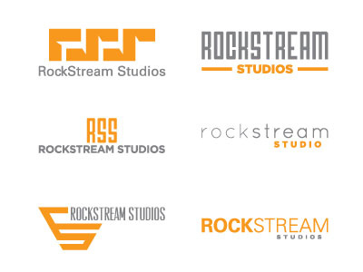 RS Logos branding identity logo mark typography
