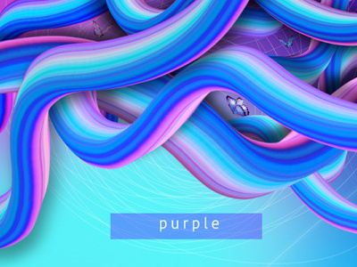 purple design التصميم توضيح