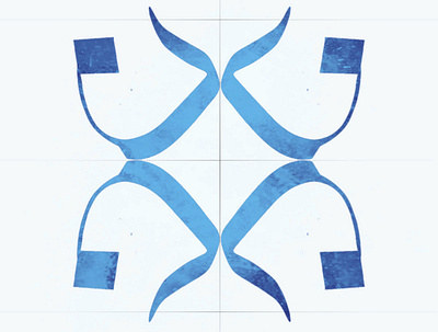 Arabesque design flat illustration illustrator logo typography vector التصميم توضيح