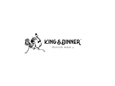 KINGS DINNER 👑 branding design illustration illustrator logo vector توضيح