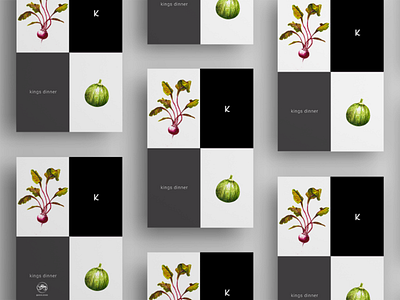 King dinner app branding icon logo ui vector التصميم توضيح