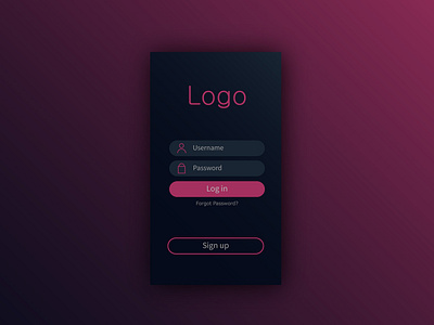 Logo Login & Sign up app berlin branding design flat icon illustration illustrator invitation invite logo type typography ui uiux ux vector web website