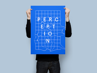 Perception Poster editorial french perception poster print royale type typo typography