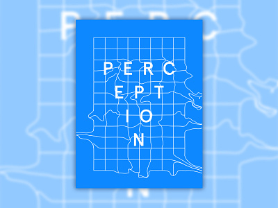 Perception Poster: Take Two editorial perception poster print royale type typography