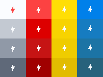 Brand Colors bolt brand branding color identity lightning visual identity