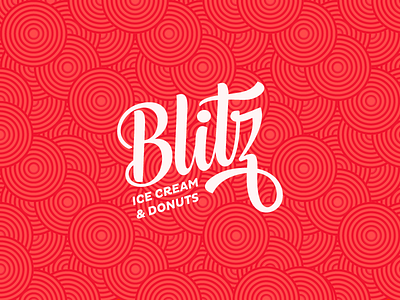 Blitz Logo blitz branding custom lettering identity lettering logo type typography