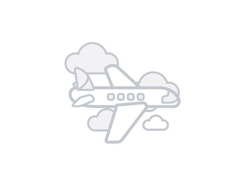 Plane animation animation cloud illustration plane
