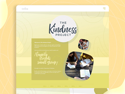 the kindless project Page adobe xd uiux webdesign