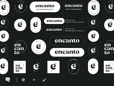 Encanto Branding variations branding logo store