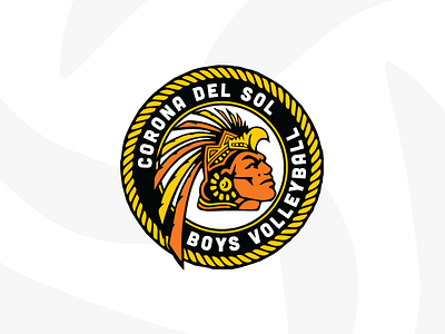 Corona Del Sol High School Boys Volleyball 2018 athletic aztec boys corona high school military sport volleyball