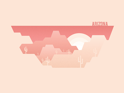 Arizona Canyon arizona az cacti cactus desert gradient layers mountain phoenix succulent sunset texture