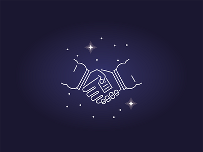 Space icon #3 astronaut astronomy galaxy handshake icon line planet solar solar system space space suit star stars sun system telescope universe