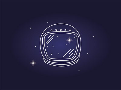 Space icon #6 astronaut galaxy helmet icon line planet solar solar system space space suit star stars suit universe