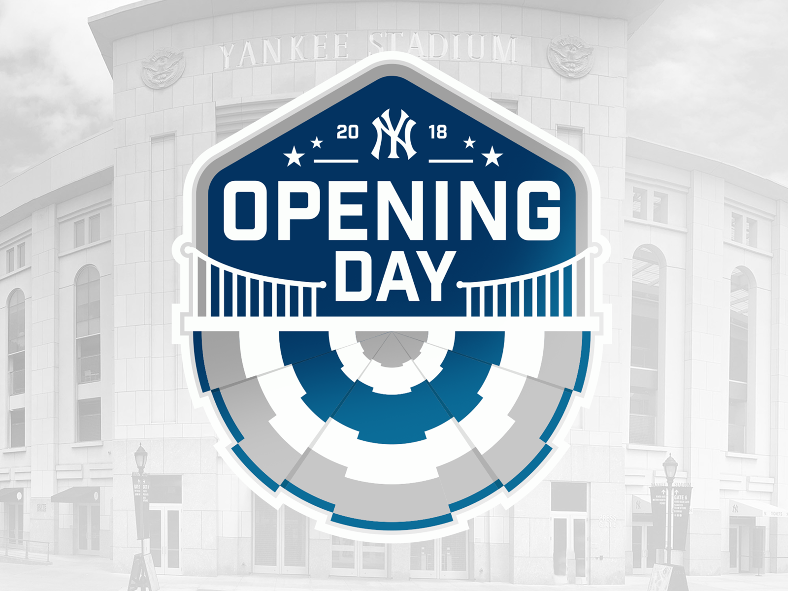 New York Yankees Opening Day Badge by Trevor Morse on Dribbble