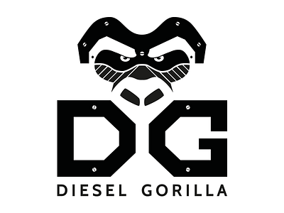 Not Dolce & Gabbana drawing gorilla logo sketch