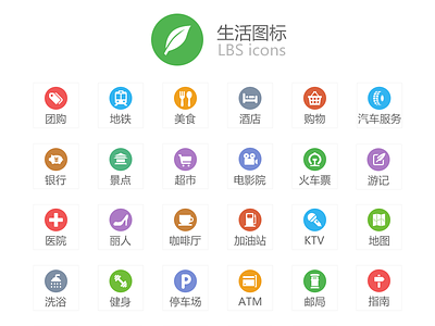 LBS icons