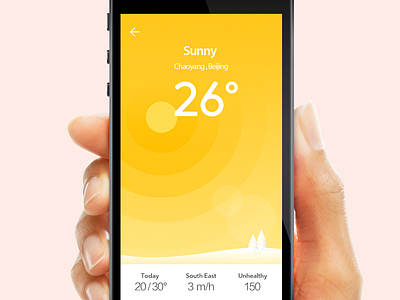 Weather App app sun sunny weather