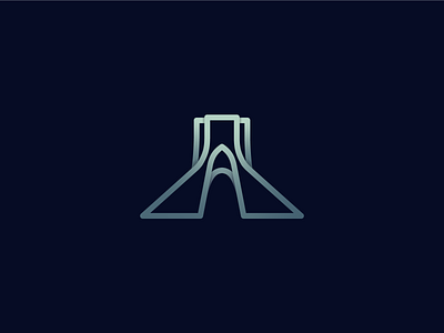 Azadi Tower azadi azadi tower city iran logo mark symbol tehran