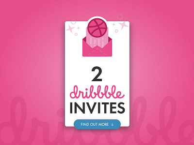 2 Invite Giveaway! draft dribbble invite hello invitation invite invites