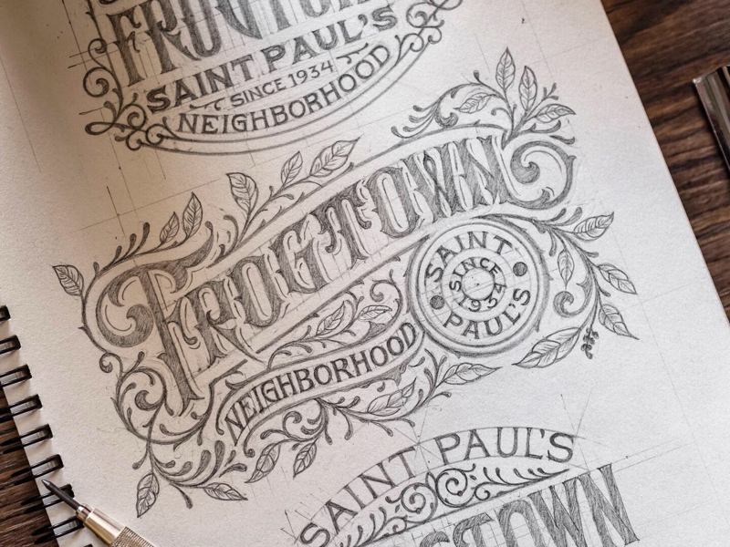 Rough Sketch designgraphic lettering logobranding printing stikerdesign vintage brand vintageclothing goodtype tshirtdesign branded vintagelo designlogo vintagestyle clothing tshirt clothingbrand logos branding appareldesign