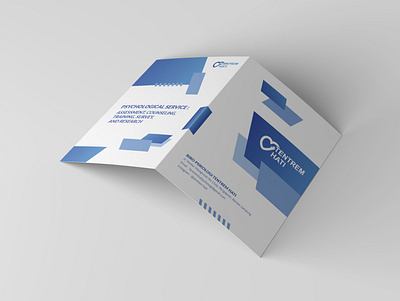 Folder Design for Tentrem Hati branding folder graphic design layout design stationery