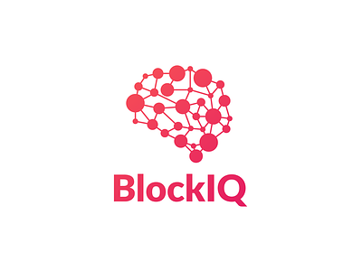 BlockIQ Logo Concept aesthetic branding concept design graphic design illustration layout design logo typography vector logo