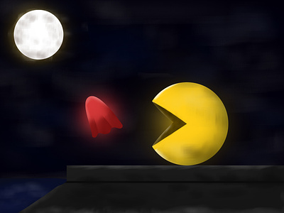 Pacman arcade arcade game brushes design games illustration nintendo nintendo 64 pacman photoshop vector videogame