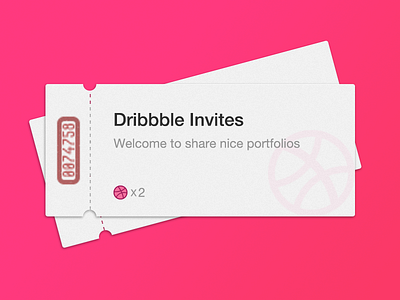 Dribbble  invite