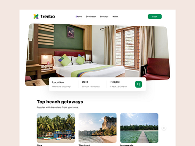 Treebo Landing Page